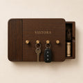 Hidden Compartment Key Holder — Wall Organizer with Secret Storage