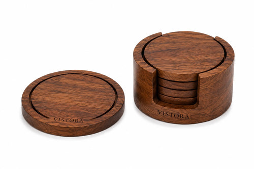 Wood Coaster Set (Set of 4)
